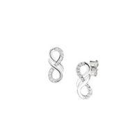 Boucles d'oreilles Amen Femme Amore in Argent Zircone EINLUBBZ